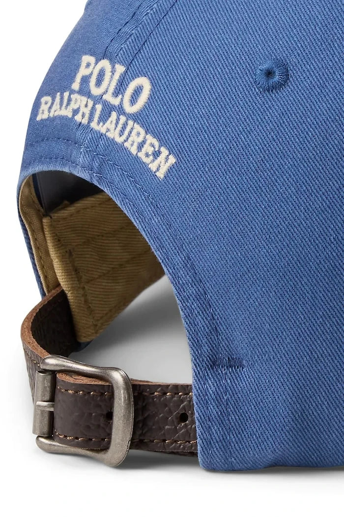 Памучна шапка с козирка Polo Ralph Lauren