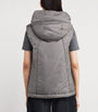 Max Mara Grey Water-Repellent Gilet