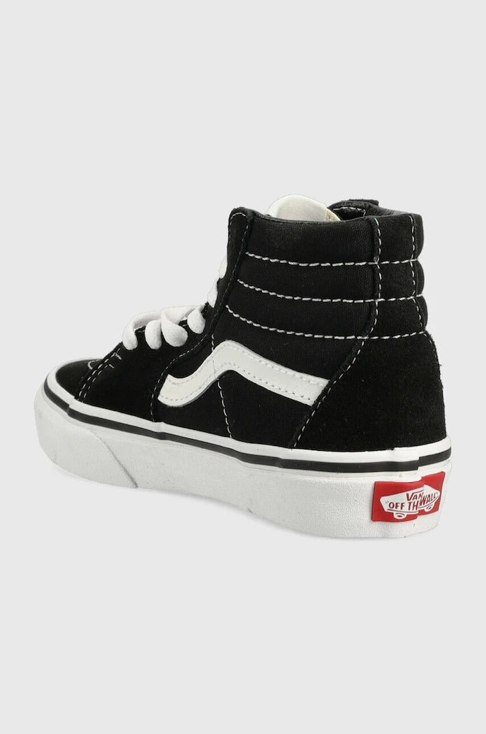Детски високи кецове Vans UY SK8 Hi BLACK/TRUE WHIT