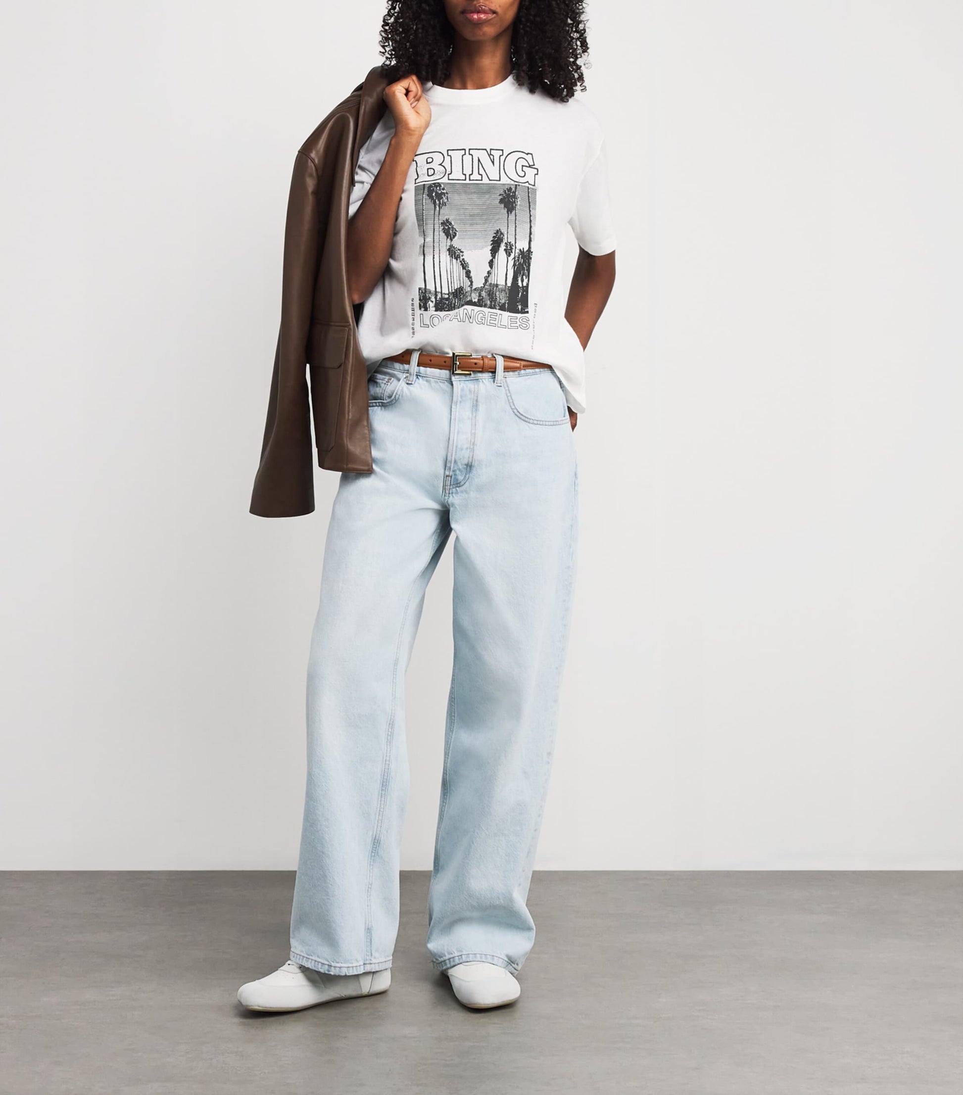 Brown Leather Nicola Belt