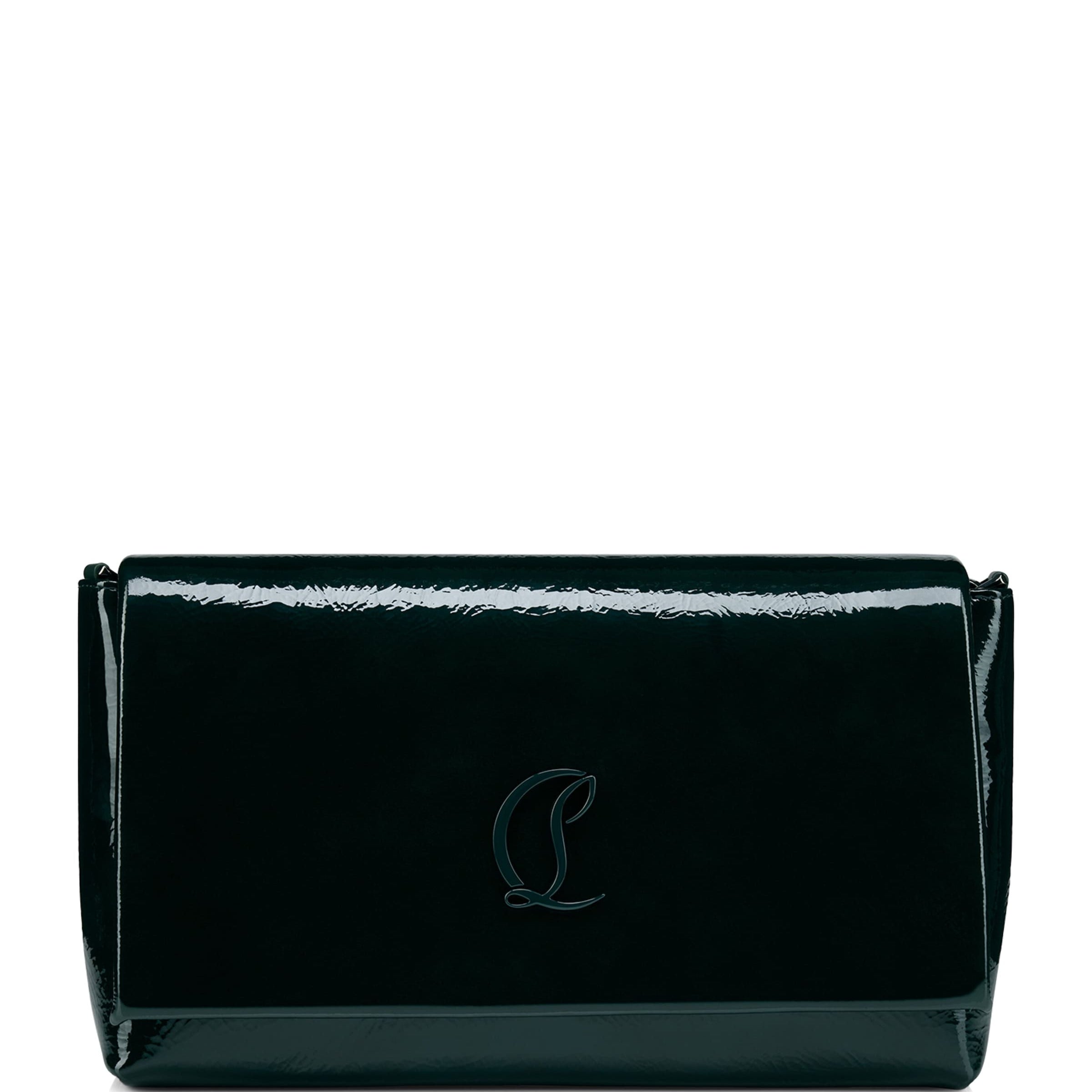 Christian Louboutin Green Loubi54 Large Leather Shoulder Bag