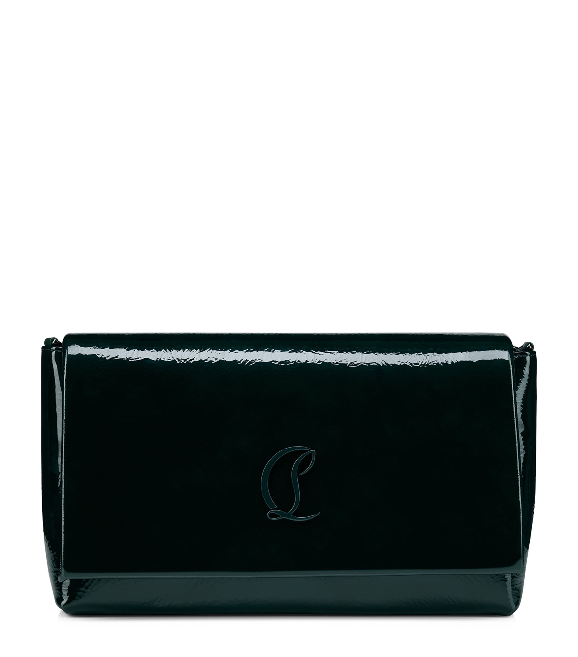 Christian Louboutin Green Loubi54 Large Leather Shoulder Bag