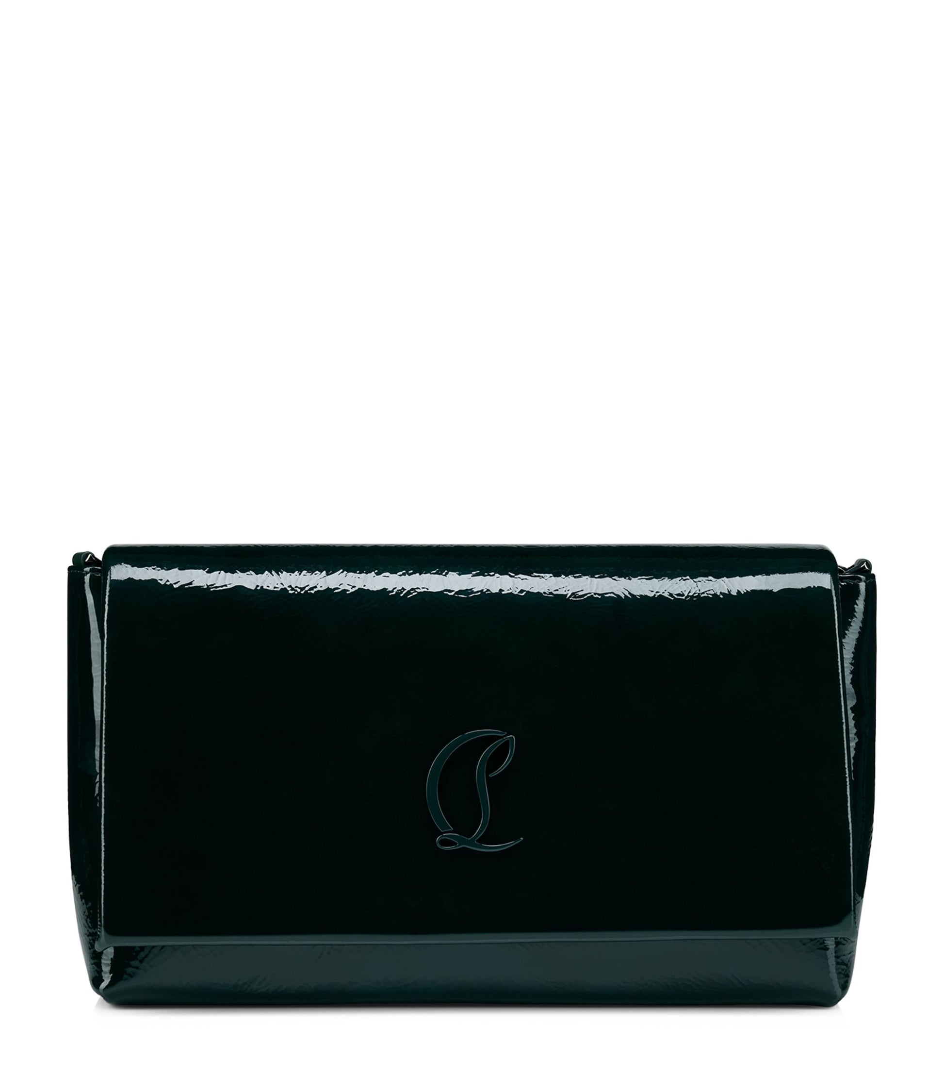 Christian Louboutin Green Loubi54 Large Leather Shoulder Bag