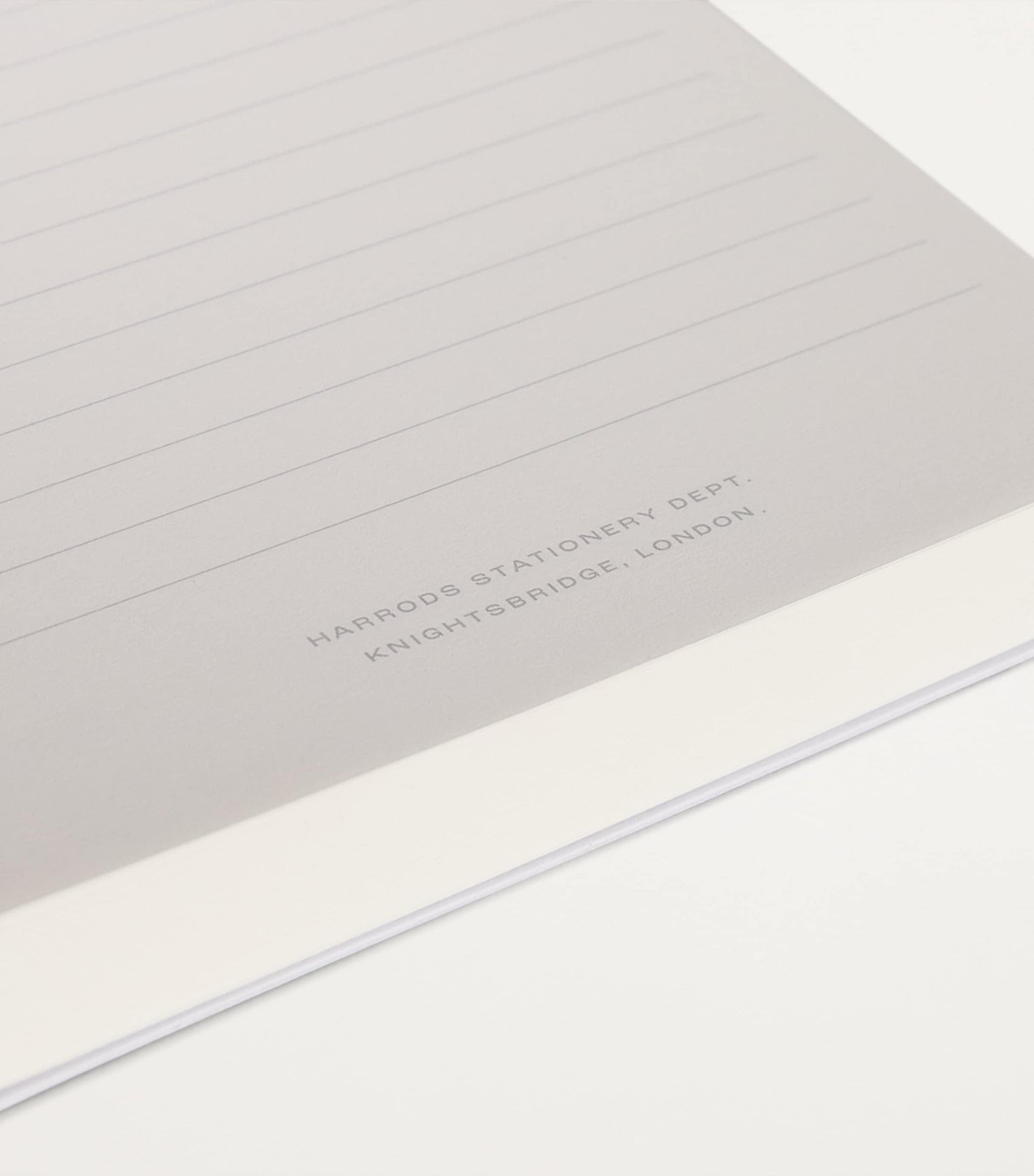 Harrods Lined Notepad