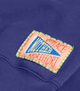 MOTHER Blue The Drope Square Sweatshirt