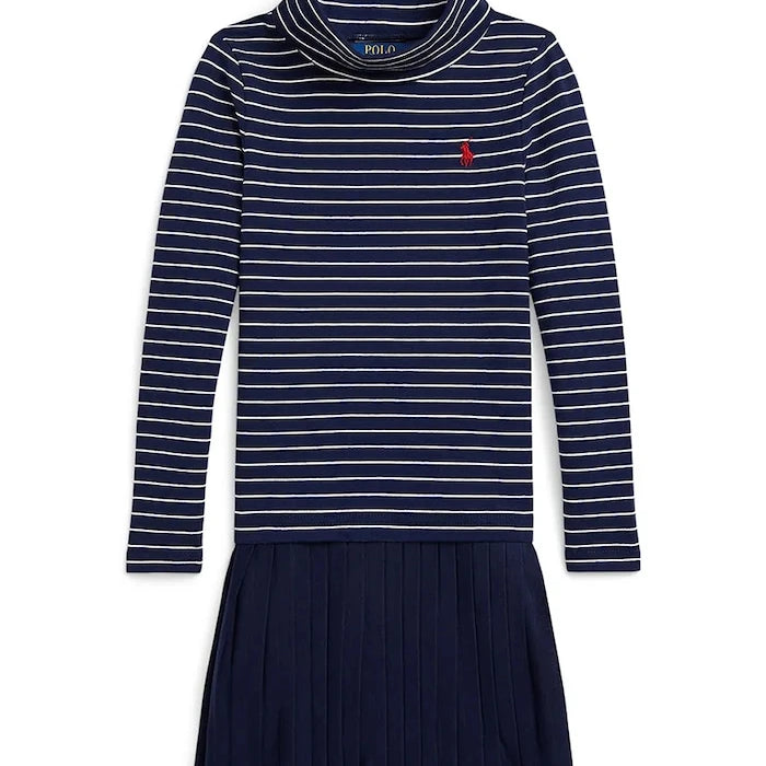 Детска памучна рокля Polo Ralph Lauren