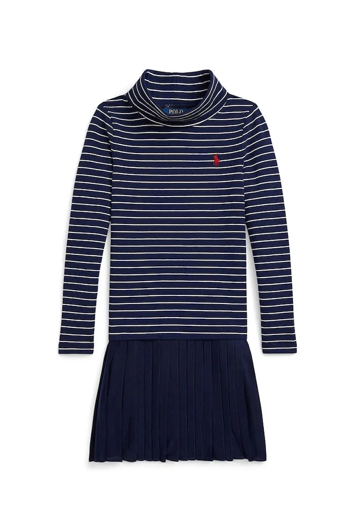 Детска памучна рокля Polo Ralph Lauren