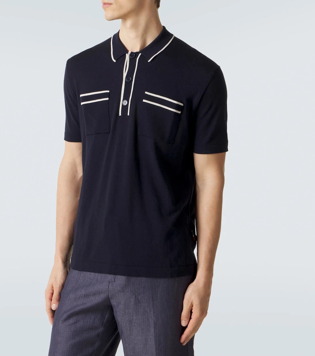 Orlebar Brown - Keeling cotton and silk polo shirt