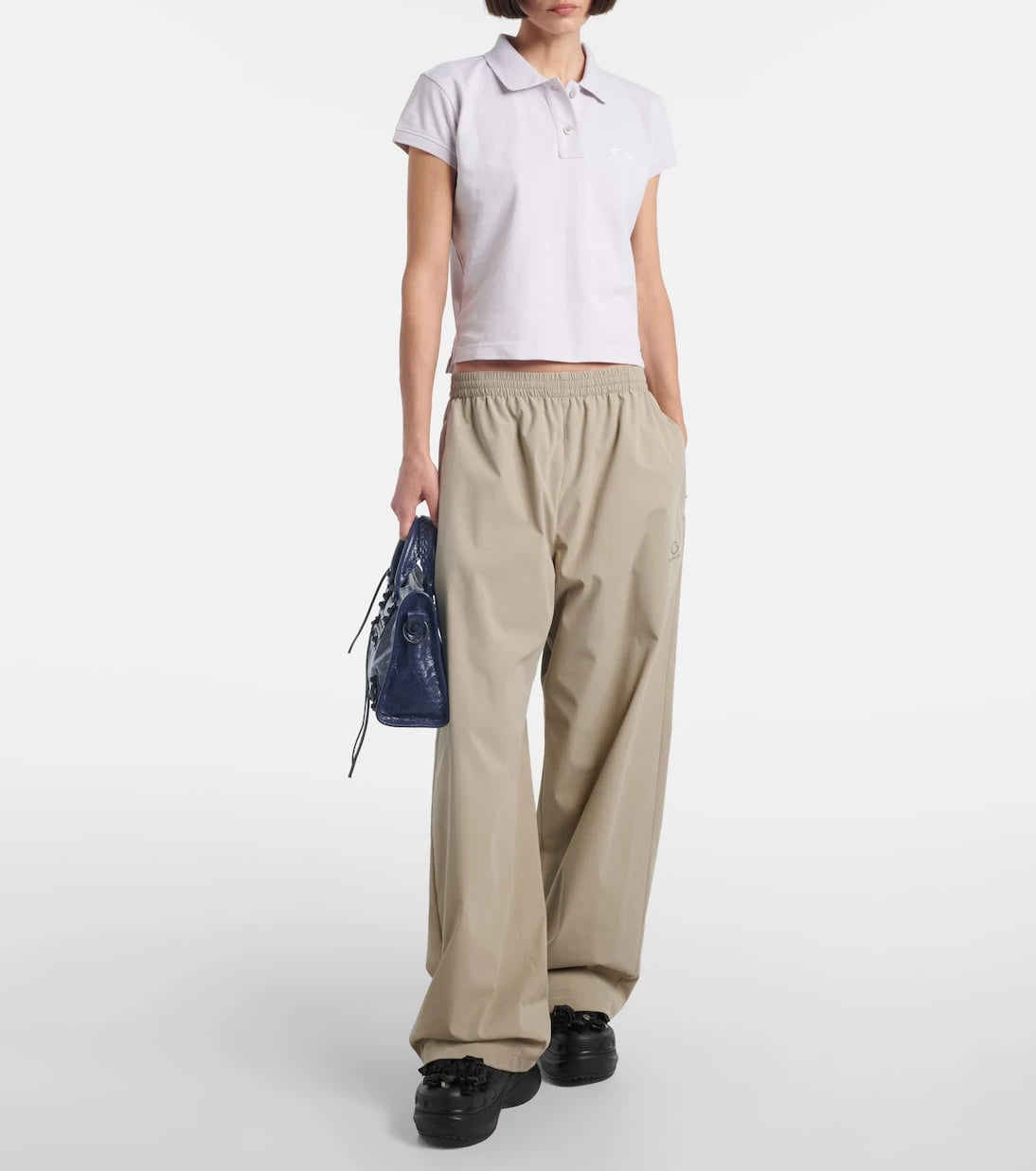 Balenciaga - Cotton piqué polo shirt