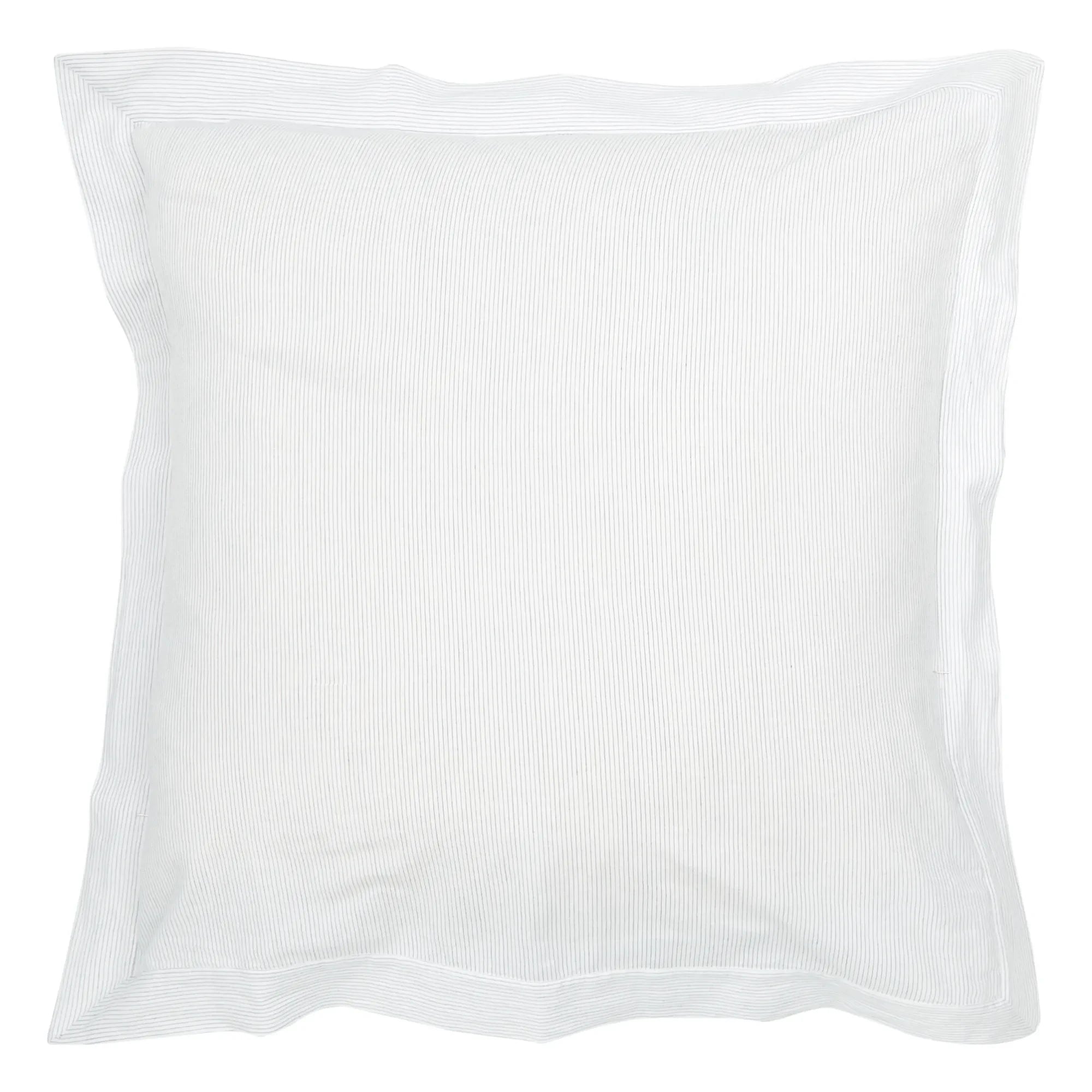 Scarlette Ateliers - Jack Hand Woven Cotton Pillowcase - Set of 2 | Light blue