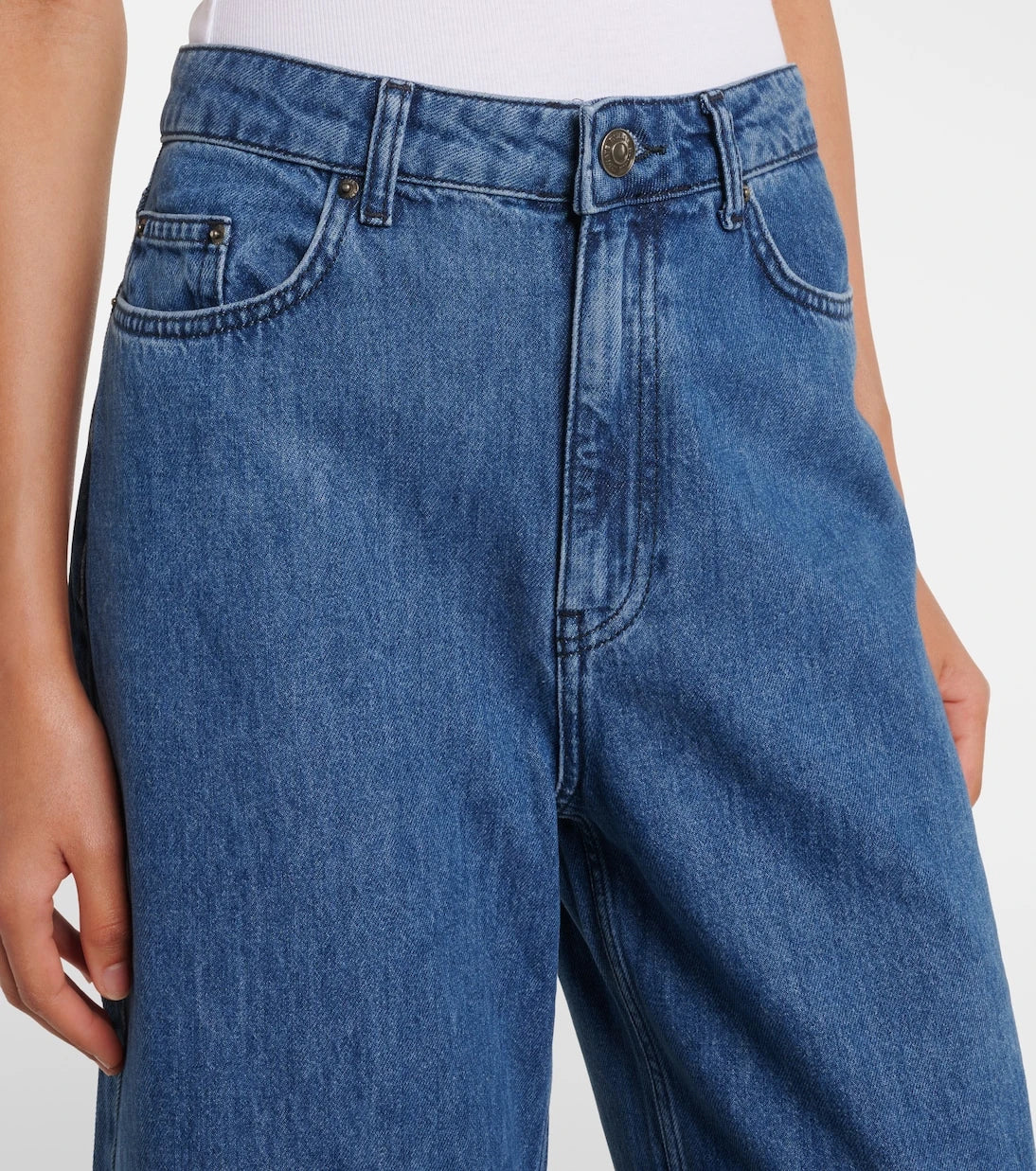 Rotate - Barrel-leg jeans