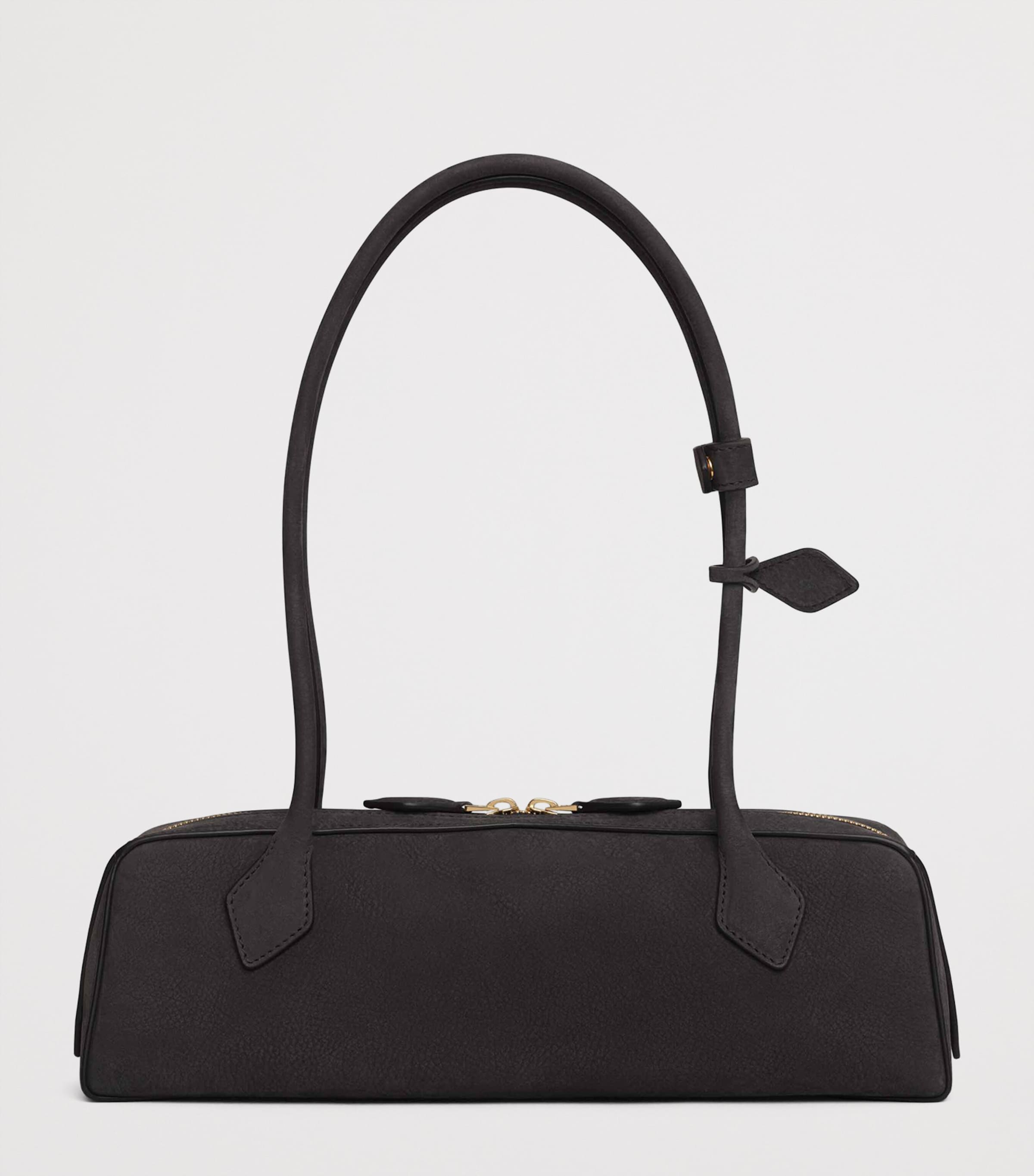 Alaïa Medium Suede Le Teckel Shoulder Bag