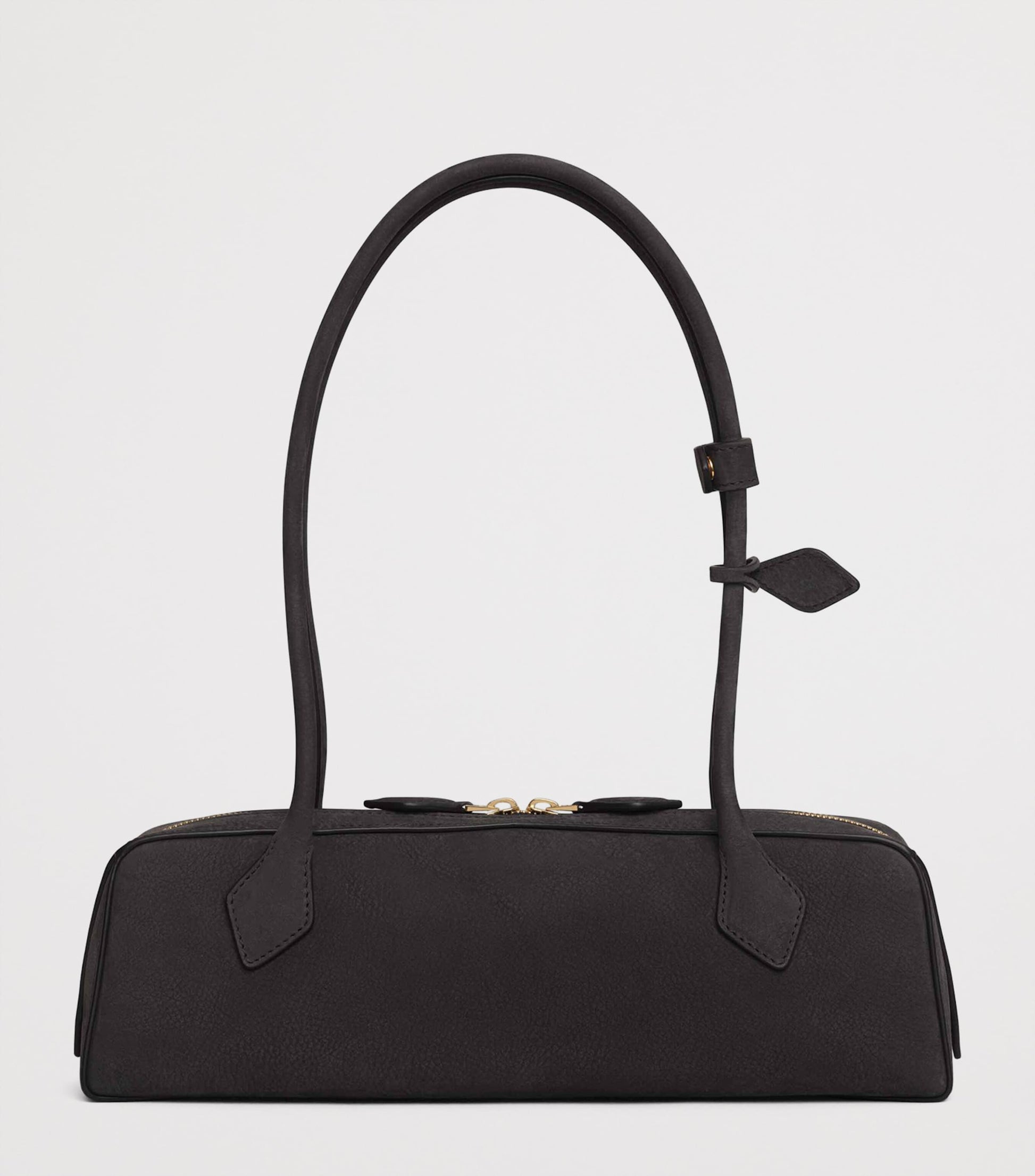 Alaïa Medium Suede Le Teckel Shoulder Bag