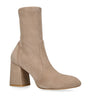Stuart Weitzman Brown Suede Ankle Boots 85