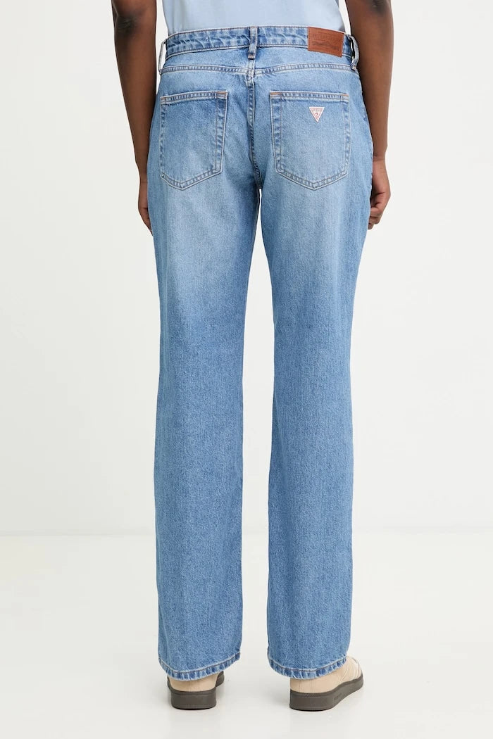 Guess Jeans straight kadın kot pantolon