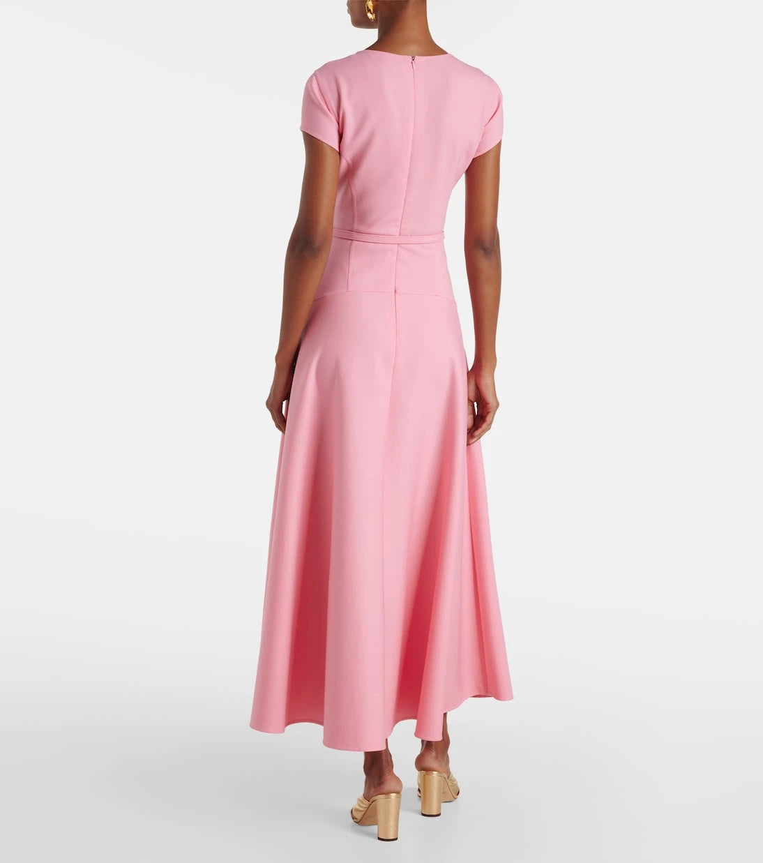 Oscar de la Renta - Wool-blend midi dress