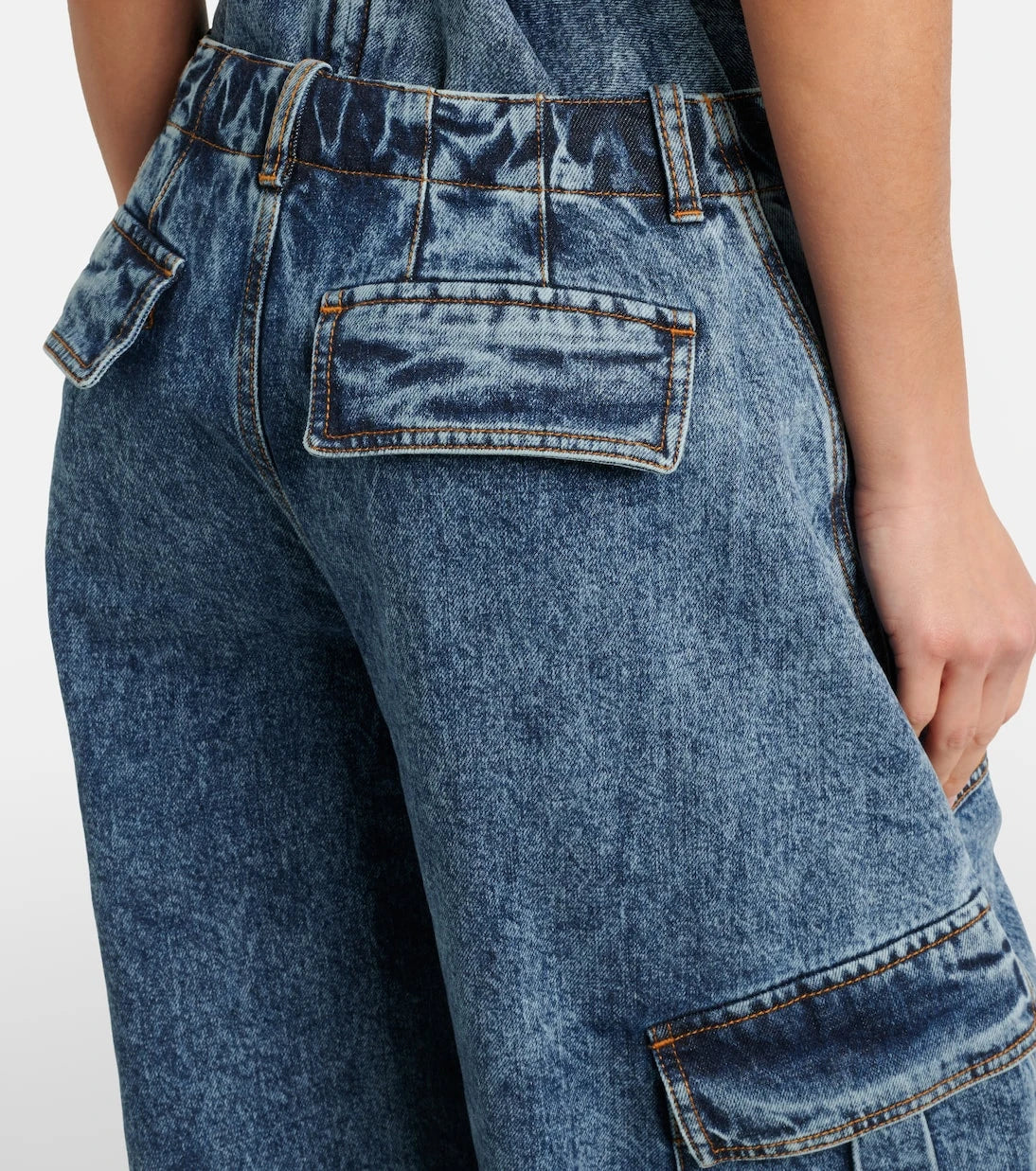 Alaïa - Barrel-leg jeans