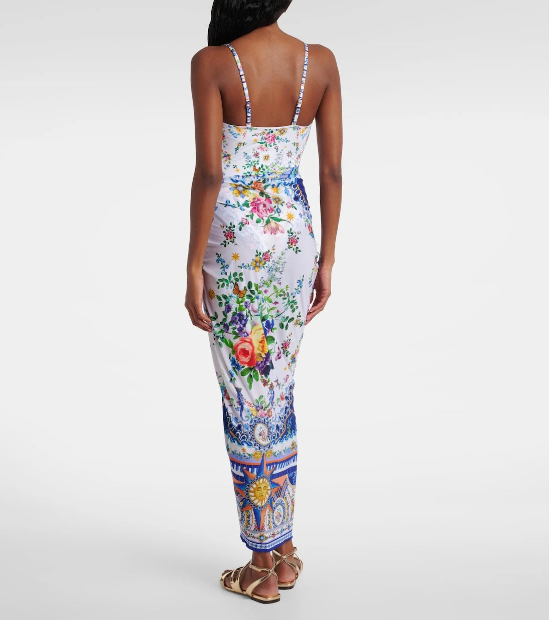 Camilla - Printed beach cover-up