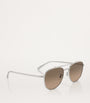 Oliver Peoples Silver Titanium Rivetti OV1335ST Sunglasses
