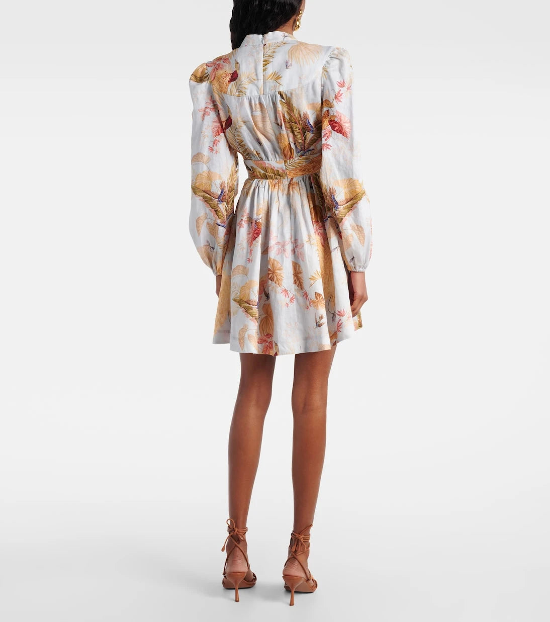 Zimmermann - Ascension floral linen minidress