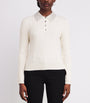 Maje White Wool Embellished Cardigan