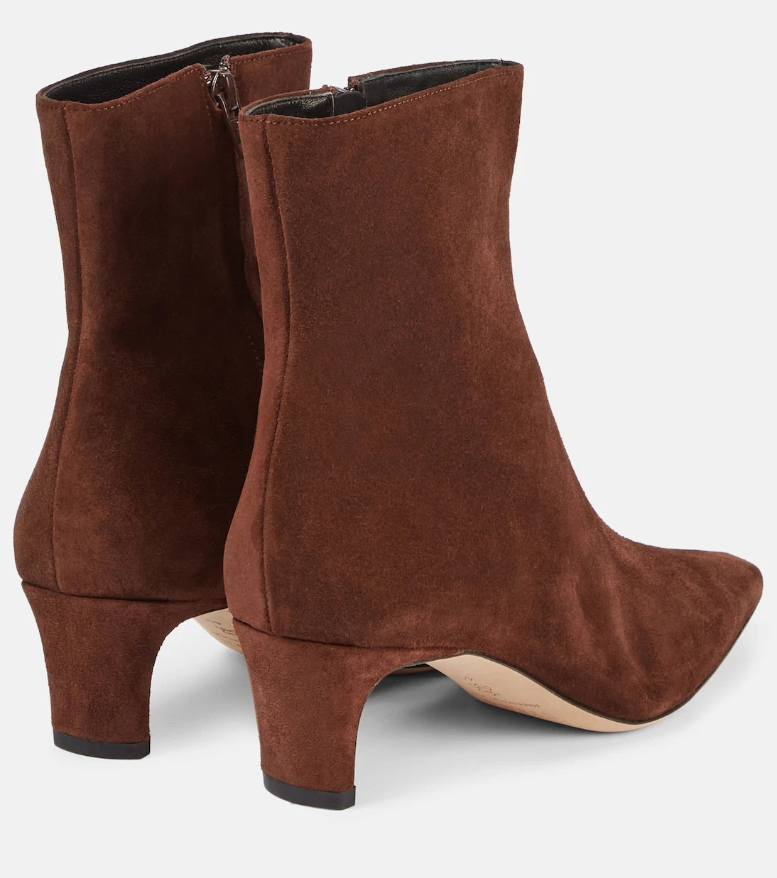 Staud - Wally 55 suede ankle boots