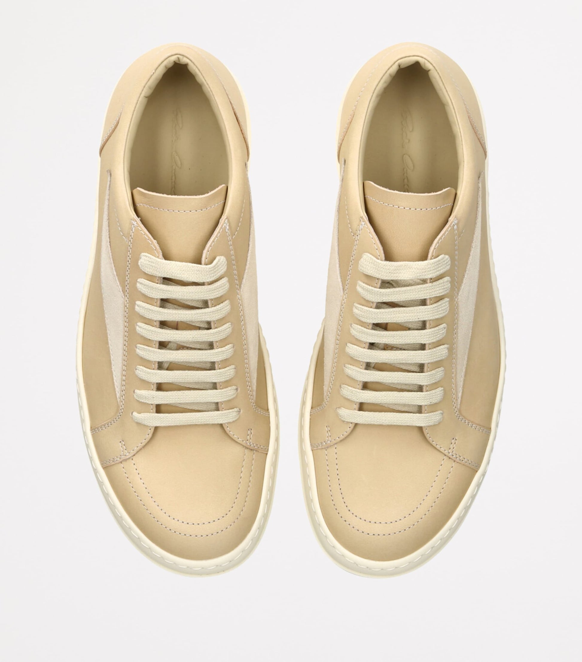 Leather Vintage Low-Top Sneakers