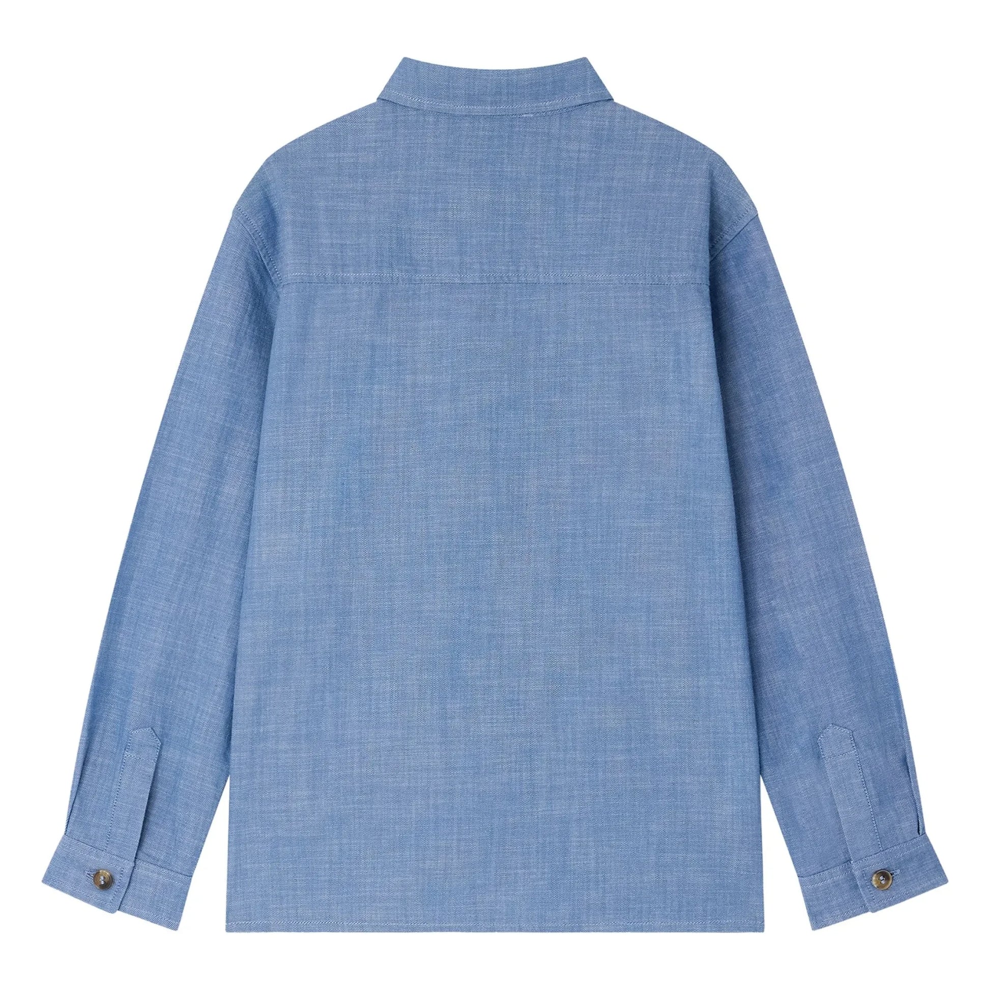 Bonpoint - Eddy Chambray organic cotton shirt | Blue