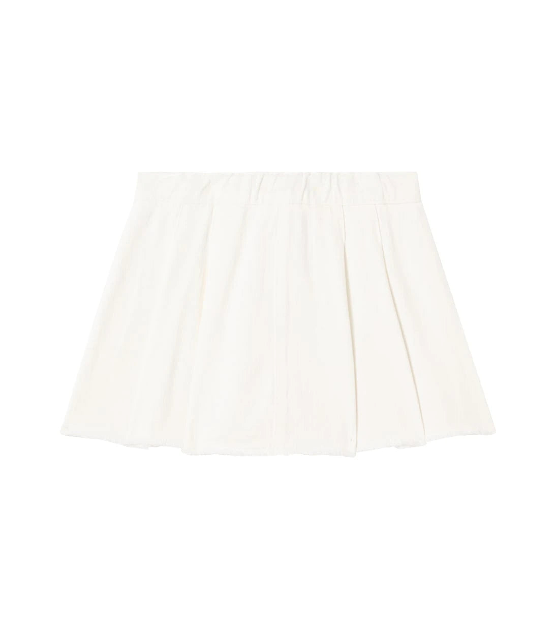 Il Gufo - Pleated cotton skirt