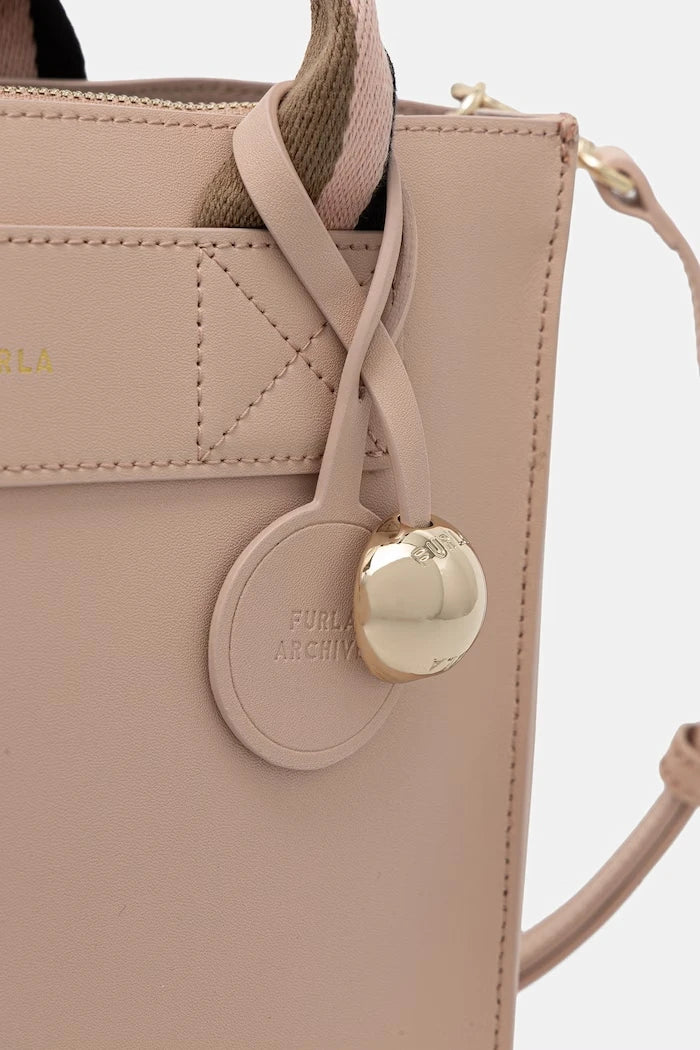 Furla дамска чанта от кожа Divide It S Tote