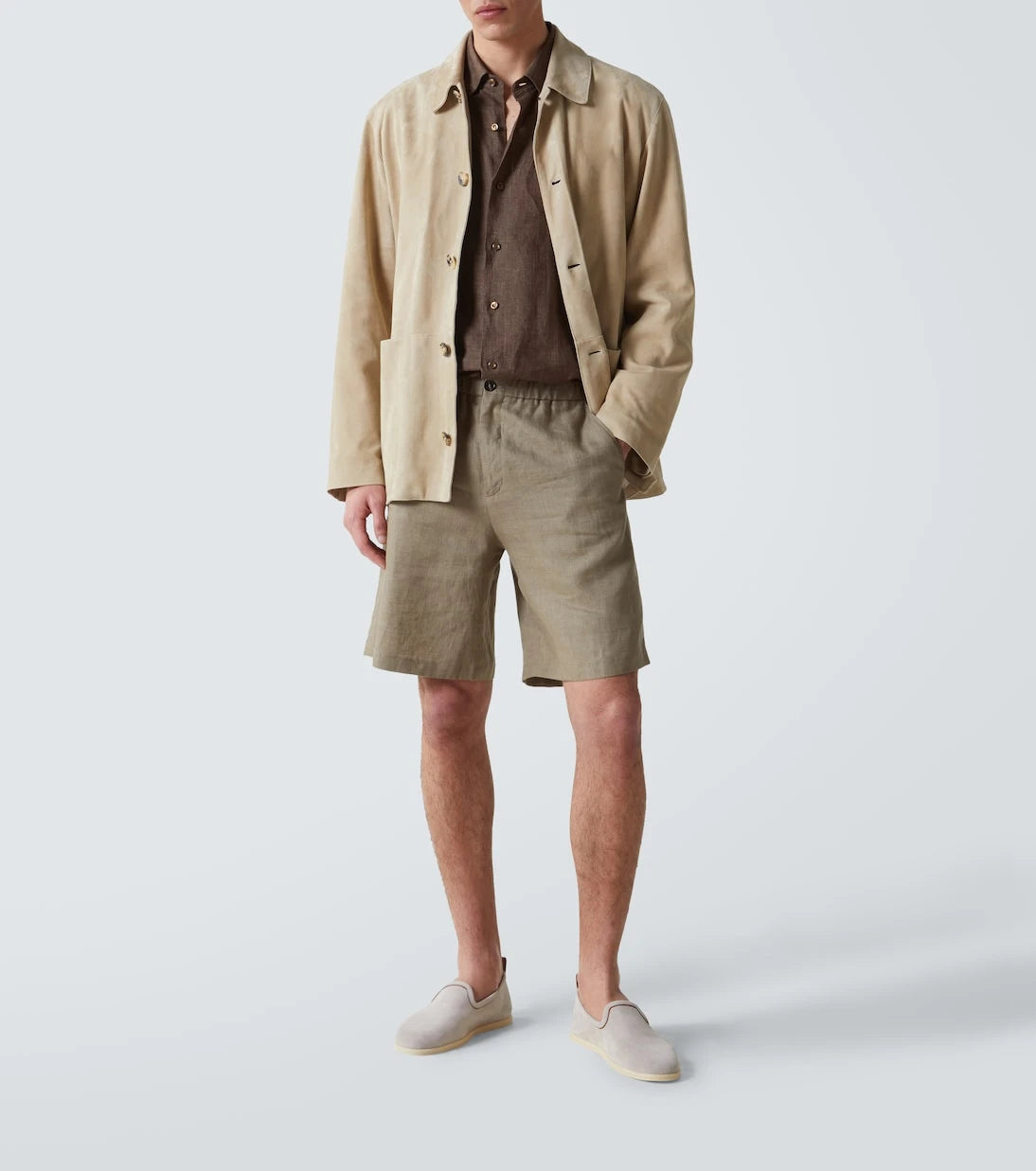 Loro Piana - Venice Walk suede loafers