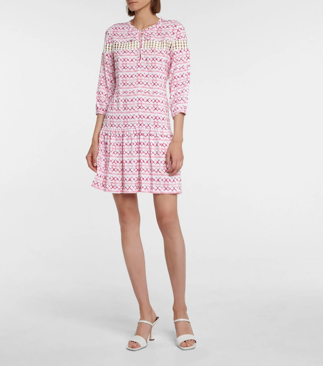 Heidi Klein - Penida desenli kaftan elbise