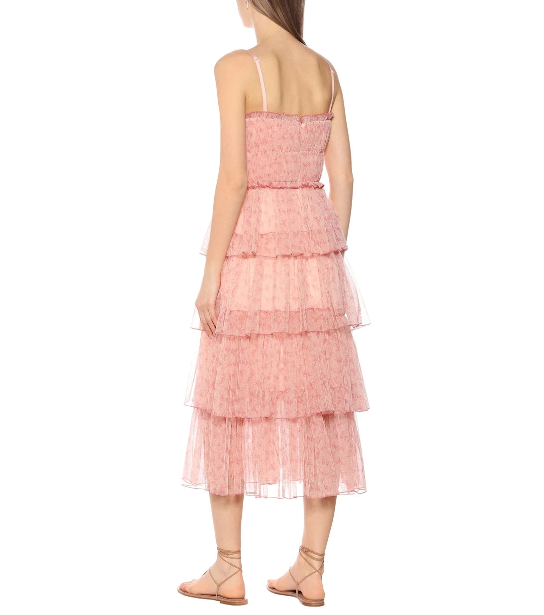 Simkhai - Harlyn floral tulle midi dress