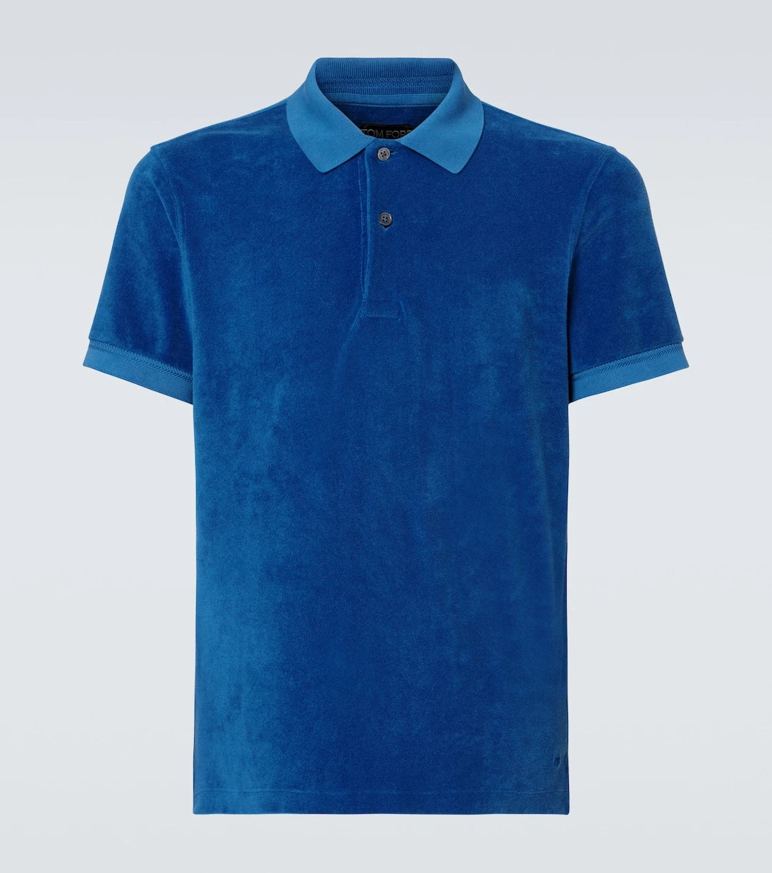 Tom Ford - Cotton-blend terry polo shirt