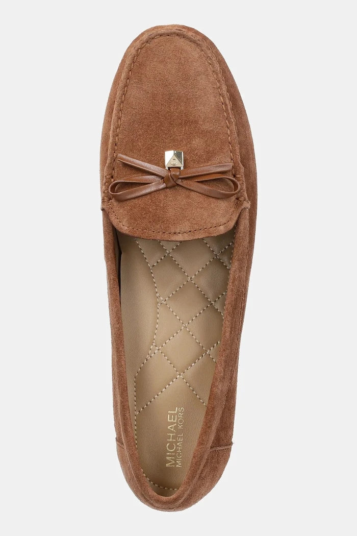 Велурени мокасини MICHAEL Michael Kors Juliette