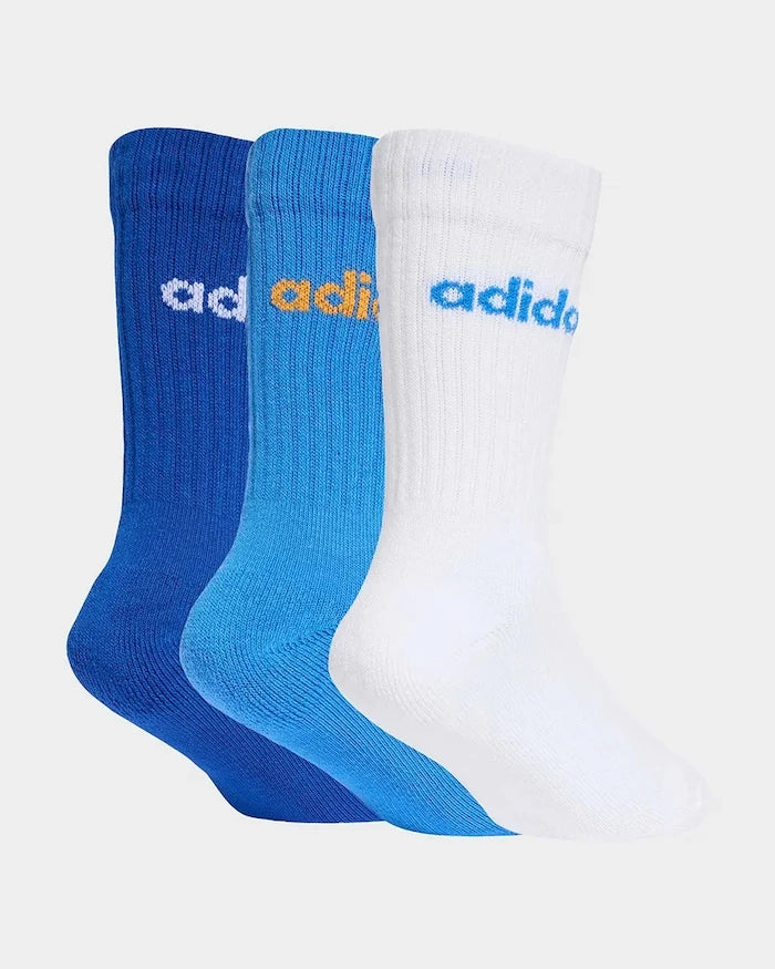 Pamuklu çocuk çorapları adidas Performance (3 çift)