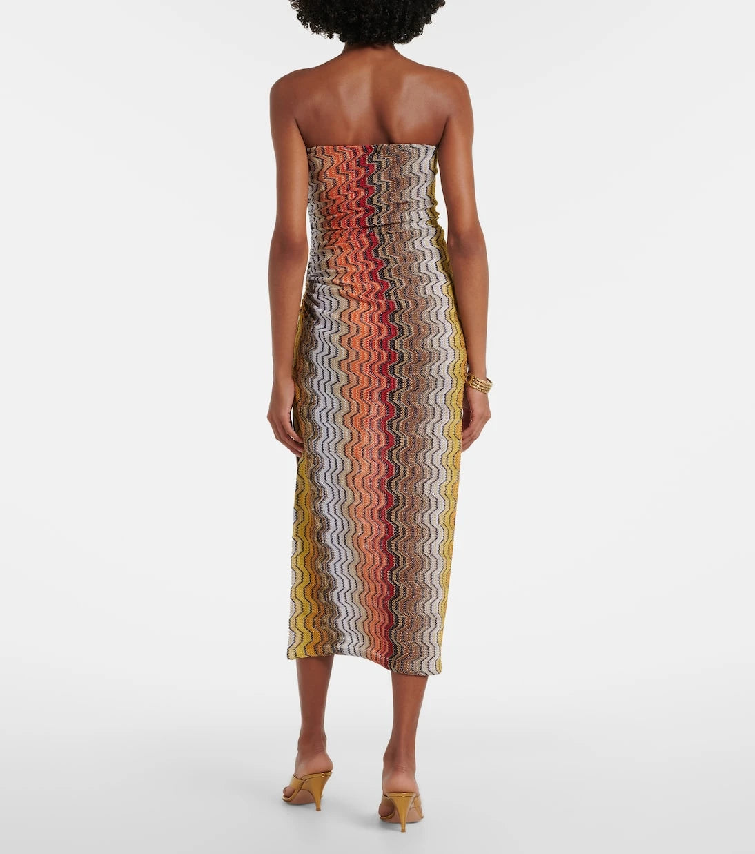 Missoni - Wave lamé beach dress