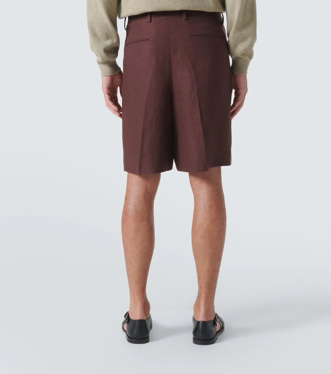 Loro Piana - Joetsu linen Bermuda shorts