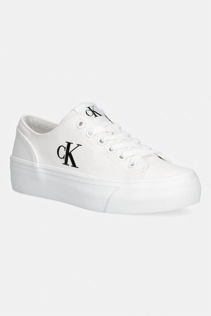 Calvin Klein VULC FLATFORM LOW CANVAS MG ниски кецове дамски
