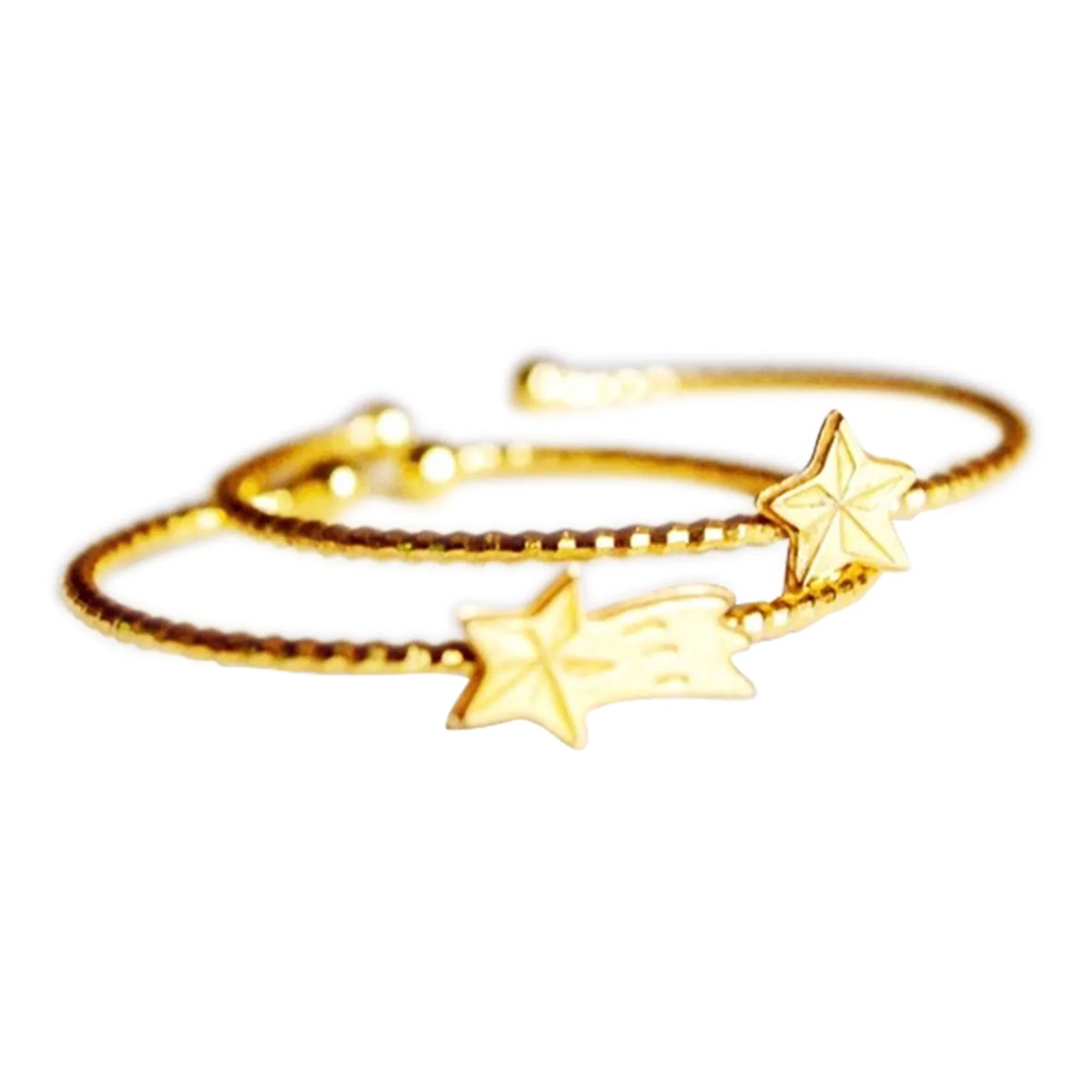 Adorabili - Duo of Star Rings | Gold