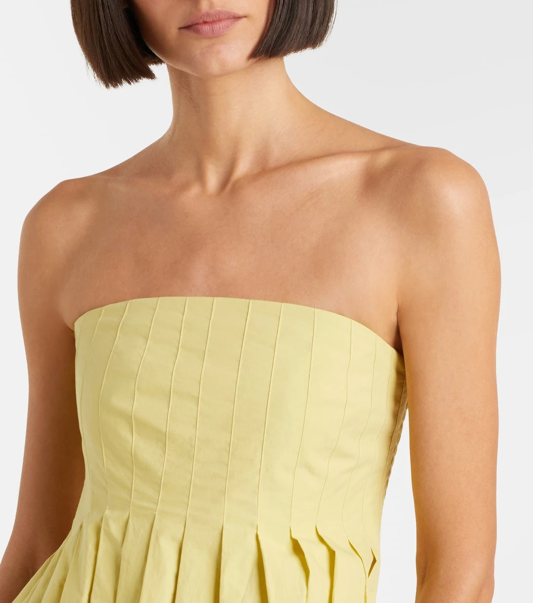 Proenza Schouler - White Label Avine peplum cotton top