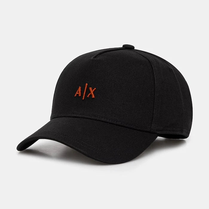 Armani Exchange шапка с козирка мъжка от памук