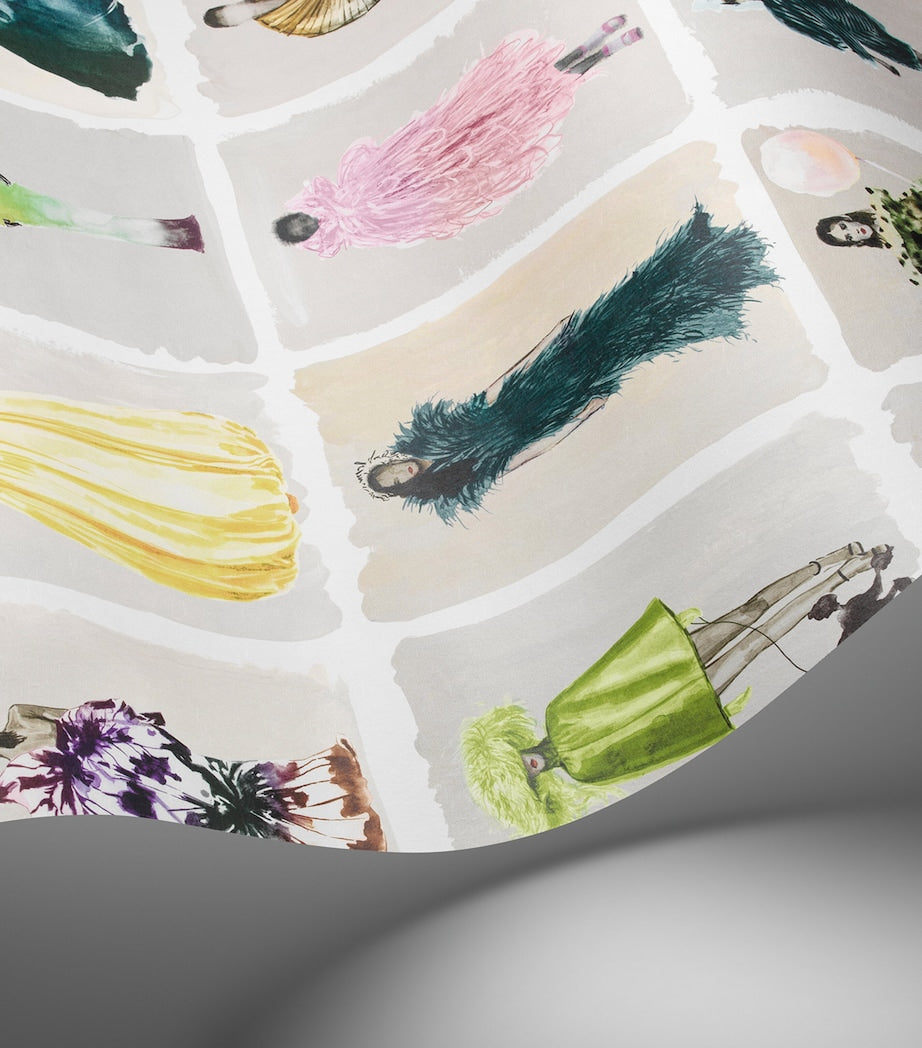 Cole & Son x Harrods Interior Design 175 Anniversary Edition Couture Carousel Wallpaper - Pastel