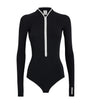 UPF 50+ Tyra Long-Sleeve Swimsuit BLACK