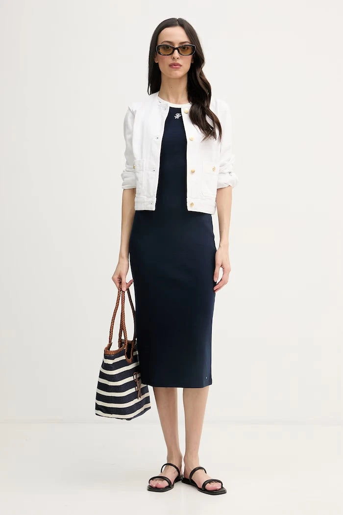 Tommy Hilfiger рокля с памук