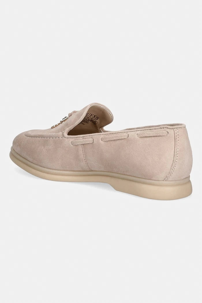 Guess лоуфъри дамски от велур ARYANAI