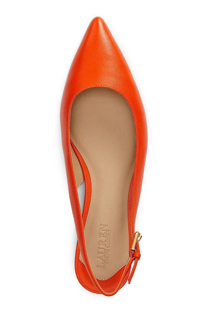 Кожени балеринки Lauren Ralph Lauren Londyn Slbck