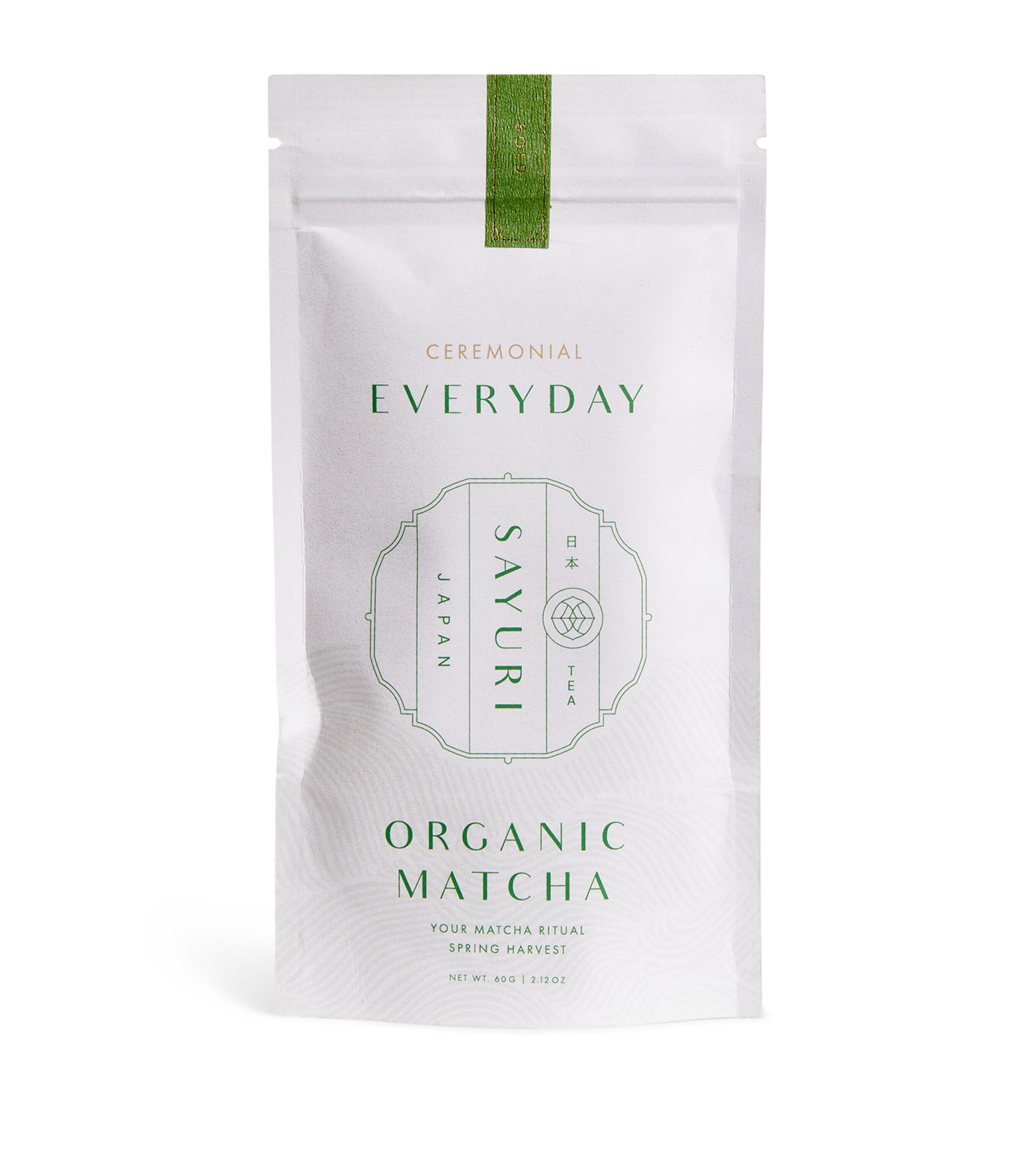 SAYURI Everyday Organic Matcha (60g)