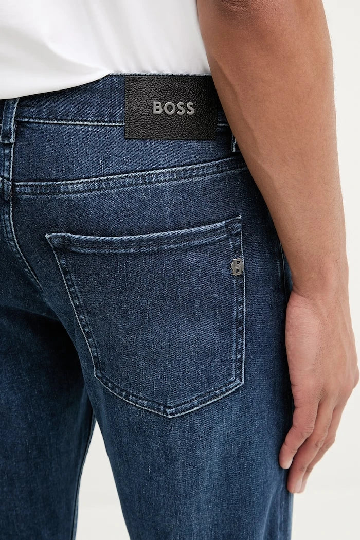 BOSS slim fit erkek Delaware jean