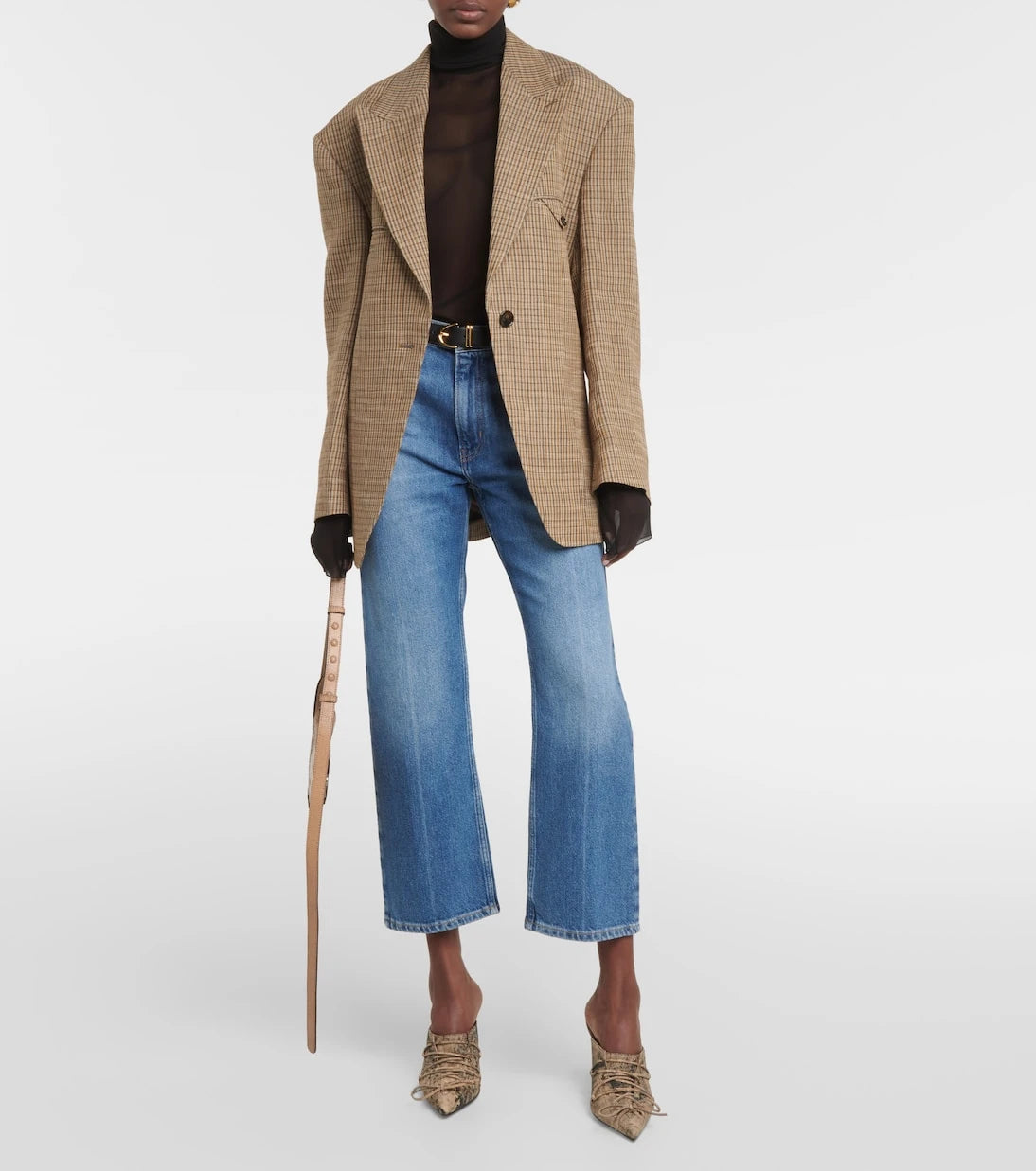 Frame - 70's cropped bootcut jeans